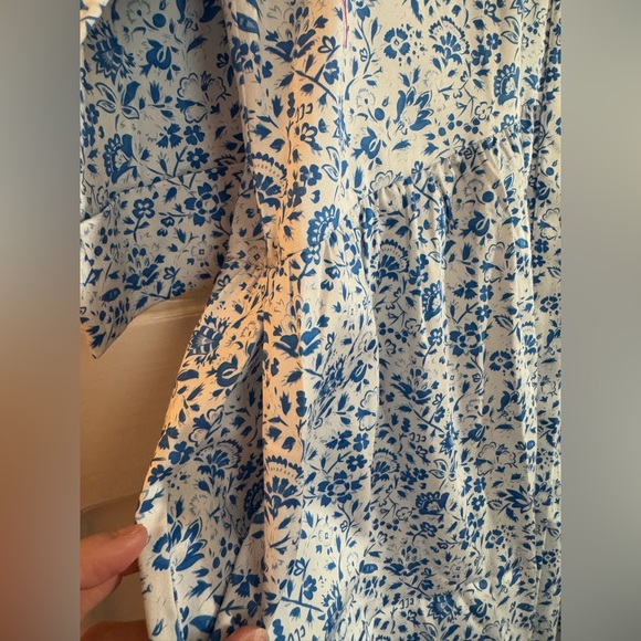 NWT Tuckernuck Royal Shirt Dress Size M Blue - Picture 4 of 5